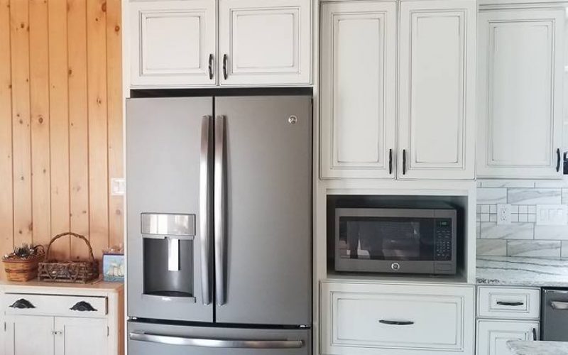 Kitchen appliances in modular home